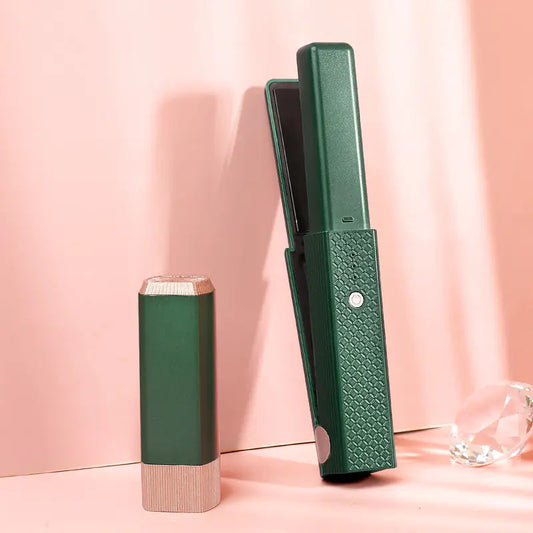 Portable 2-in-1 Curling and Straightening Iron Mmall USA