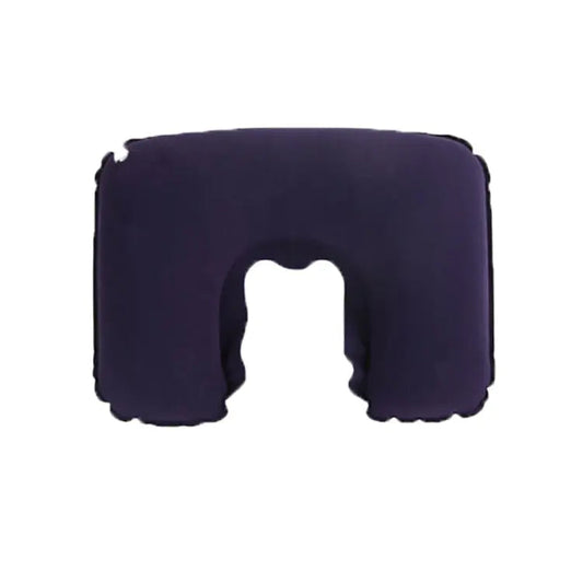 Velvet Inflatable Travel Pillow for Camping and Naps Mmall USA