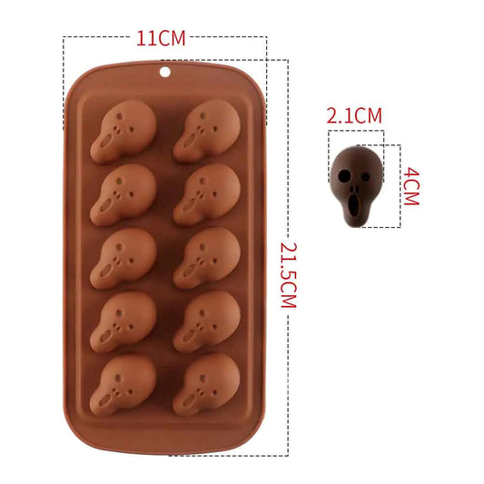 Halloween Skull Pumpkin Cookie Baking Mold Mmall USA