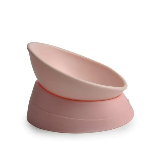 Non-Slip Cat Bowl with Adjustable Angle for Flat-Faced Cats Mmall USA