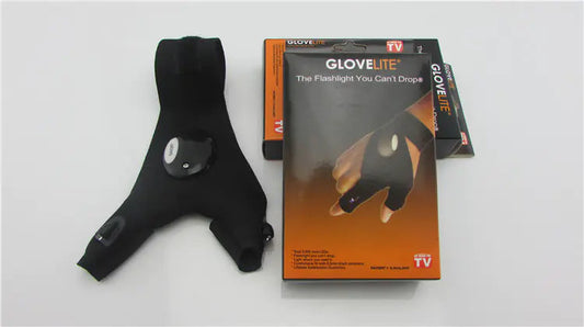 LED Flashlight Gloves for Camping and Night Running Mmall USA