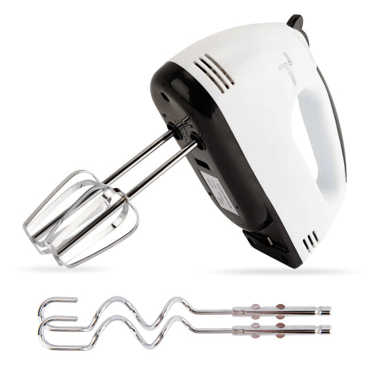 Electric Hand Mixer with Stainless Steel Whisk & Hooks Mmall USA