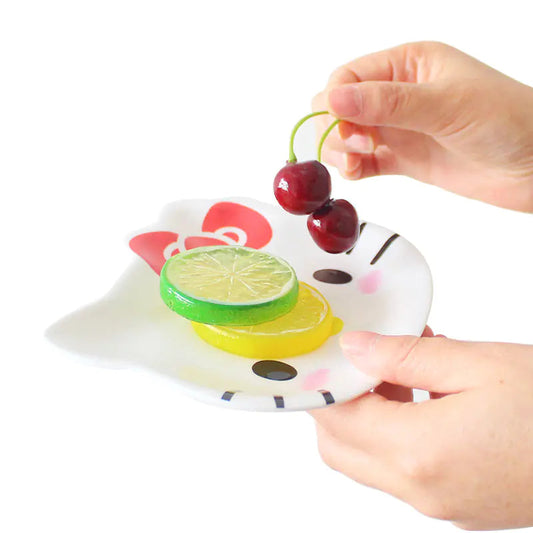 Korean Cartoon Fruit Plate for Kids in Kindergarten Mmall USA
