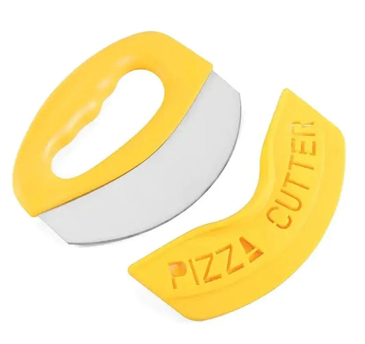 Stainless Steel Pizza Cutter with Protective Sheath Mmall USA