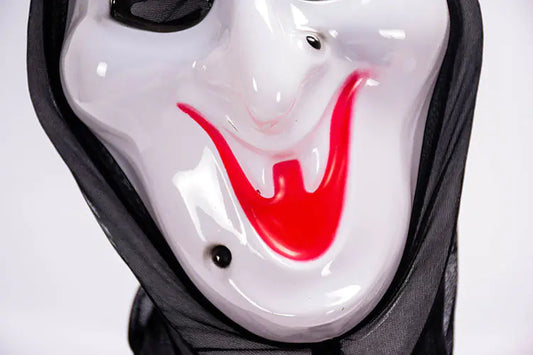 Ghost Face Party Mask for Halloween Celebrations