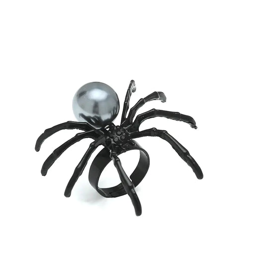 Simple Spider Shape Ring for Halloween Fashion