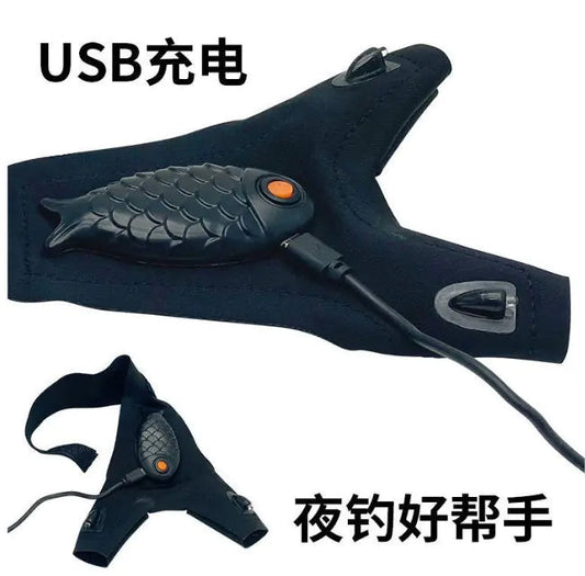 LED Flashlight Gloves for Camping and Night Running Mmall USA