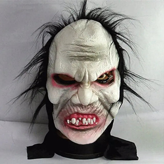 Horror Zombie Face Mask - Scary Halloween Costume Mmall USA