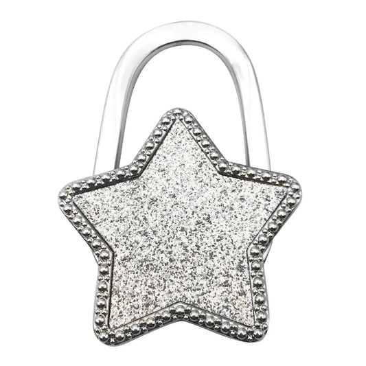 Metal Star-shaped Bag Hook for Table (Folding Design) Mmall USA