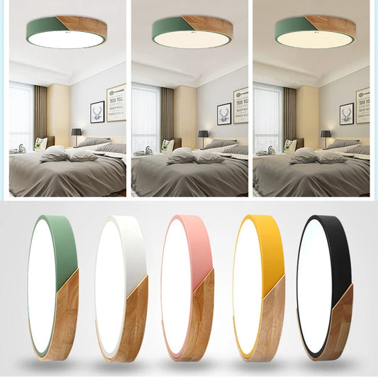 Lampara Led Techo LED Ceiling Light For Room Decoration Bedroom Lamp Corridor Balcony Lighting Lights Living Room Chandelier220V