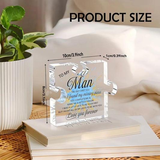 To My Man Gifts Husband Gifts Romantic Gifts for Him Gifts for Husband Boyfriend I Love You Gifts for Him Christmas Gifts