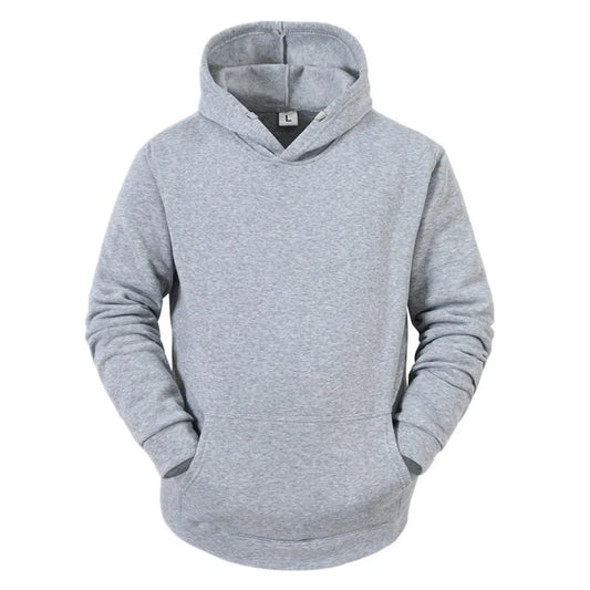 Men's and Women's Clothing 14Colors Spring and Autumn Men's and Women's Hoodies Tops Solid Color Long-sleeved Hooded Sweatshirts