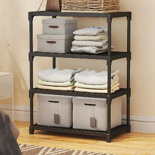 2/3/4-Tier Organizer Rack Seasoning Shelf Organizer For Home Bathroom Storages Racks Kitchen Oven Microwave Pot Storage Shelf