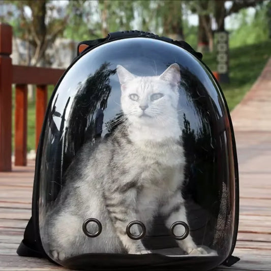 Carrying Pets Travel Essential,Portable Space Capsule Breathable Cat Bag, Pet Travel Supplies