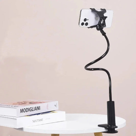 Flexible Long Arm Phone Holder with Gooseneck Lazy Person Bracket For Bedside Desktop Headrest 360 ° Adjustment 3.5~6.7 Device Mmall USA