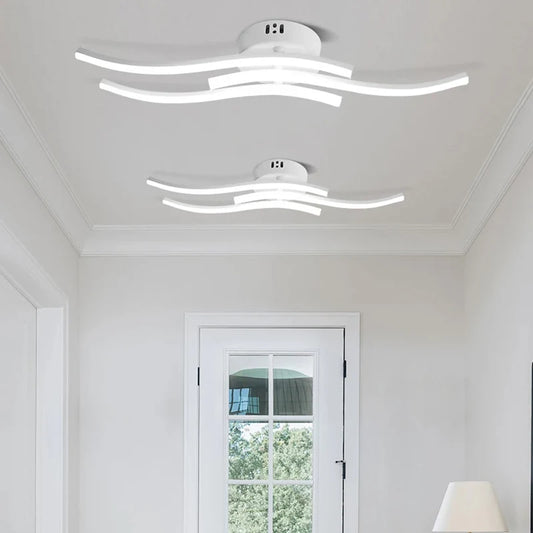 LED Ceiling Ceiling Light, Tri Color Light, Living Room, Bedroom, Dining Room, Corridor, Interior Home Decoration Lighting