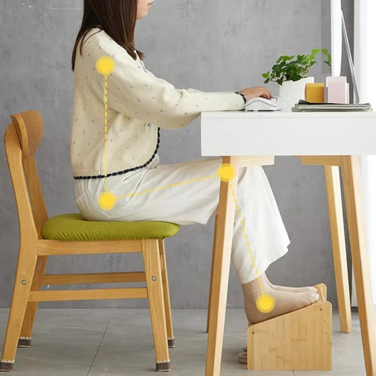 Adjustable Office Footrest, Comfortable Under-Desk Leg Rest, Sofa Footrest Stool, Multi-Use Ergonomic Foot Support