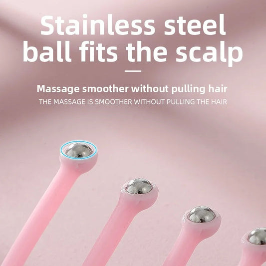 Head massager, five claw massage comb, ball roller, scalp and meridian dredging, head massage, relaxation, meridian comb Mmall USA