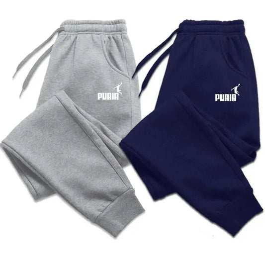 Men's Clothing Trousers Autumn And Winter Men Casual Pants Fashion Soft Sweatpants Jogging Sports Pants 4Colors Brand Logo Print Mmall USA