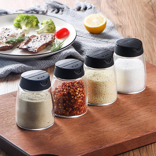 Pouring and Spraying Seasoning Bottle Heat-resisting Durable Seasoning Bottle for Sorting and Storing Seasonings