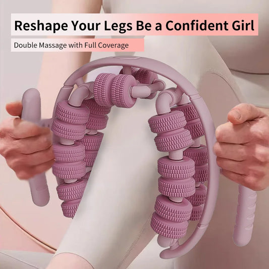 Leg Roller Massager Cellulite Massager Manual Muscle Massager Roller Multi-Function Pelvic Floor Muscle Trainer Beauty Tools New
