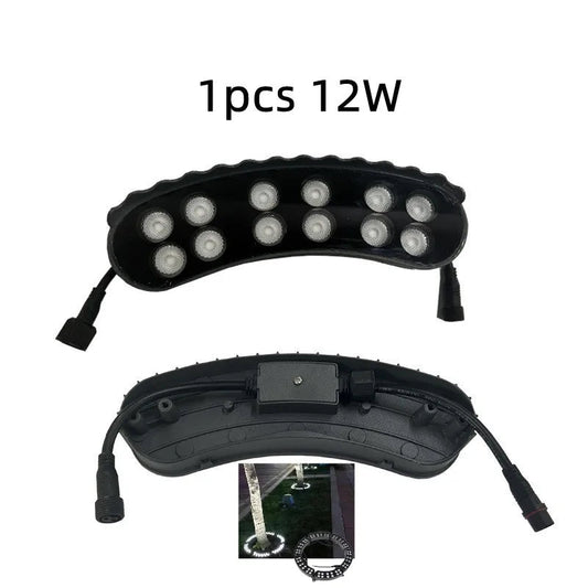 1pcs 12W Tree Holding Lamp Outdoor IP65 Waterproof Garden Spot Underground Lamps Landscape Lighting AC85-265V DC24V RGB Light Mmall USA