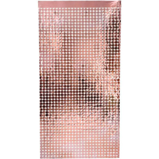 Sequin Wall Backdrop Curtain – 1×2M Shimmer Square Sequin Panel for Wedding, Birthday, Party & Photo Booth Decorations