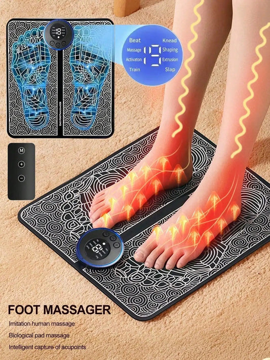 Foot Massager Pulse Foot Massage Device EMS Physical Therapy Acupoint Foot Massage Machine Foot Massage Pad Mmall USA