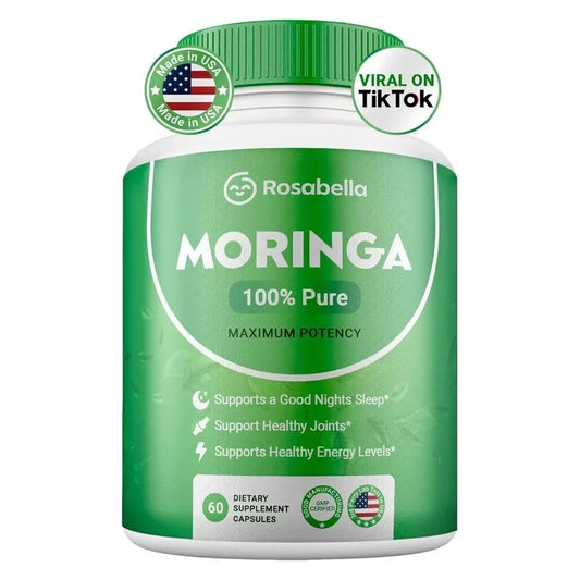 Moringa Capsules for Immune Support and Gut Health, Overall Wellness, Antioxidants