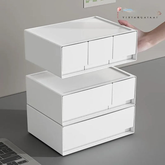 Desktop Organizer Der Cosmetic Storage Box Office Desk Bookelf Stationery Workstation Beau Desk Storage Solution
