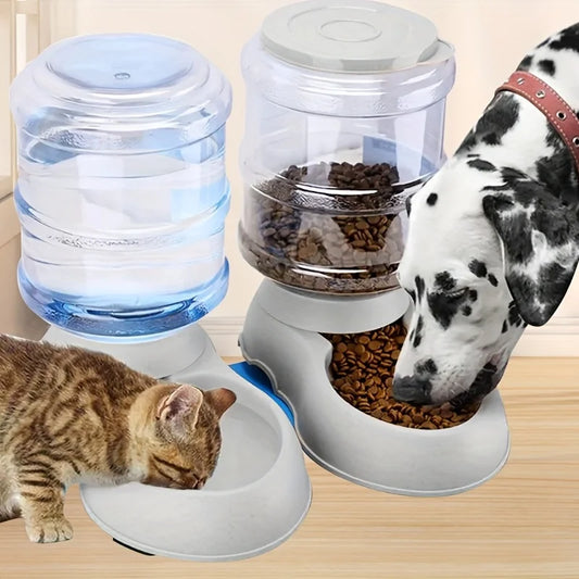 Pet dog and cat water feeding and feeder can be large capacity automatic water storage water feeder and feeder