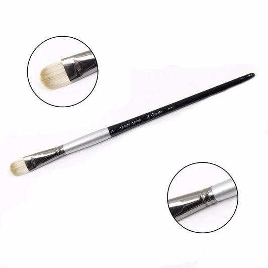 6 pcs set Art supplies series of bristles of the brush painting to the artist of high quality oil painting in watercolor brushes