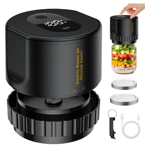 Mason Jar Vacuum Sealer - Electric Food Sealing Machine Mmall USA