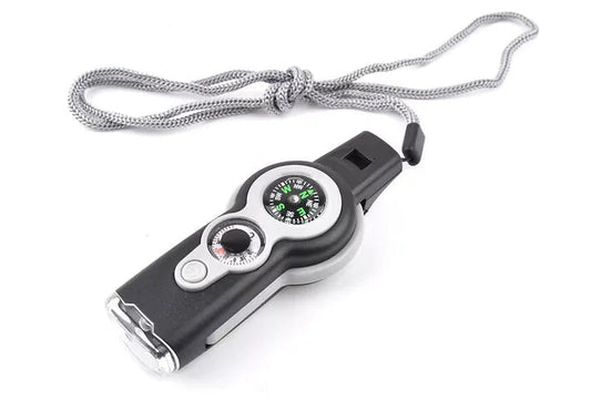 Multi-Functional Survival Whistle for Outdoor Camping Mmall USA