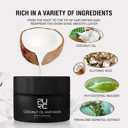 Anti-Shedding Smooth Hair Mask for Frizz Control Mmall USA