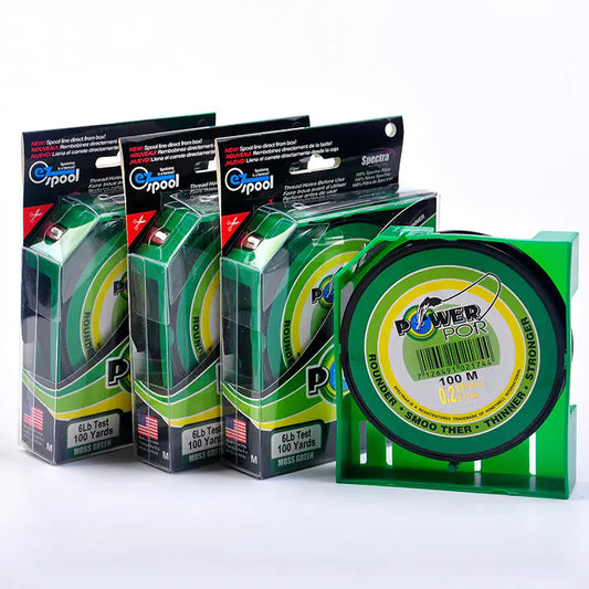 Durable 100m PE Braided Fishing Line for Lures Mmall USA