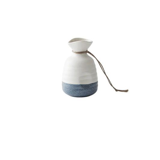 Japanese Style Ceramic Wine Set for Home Use Mmall USA