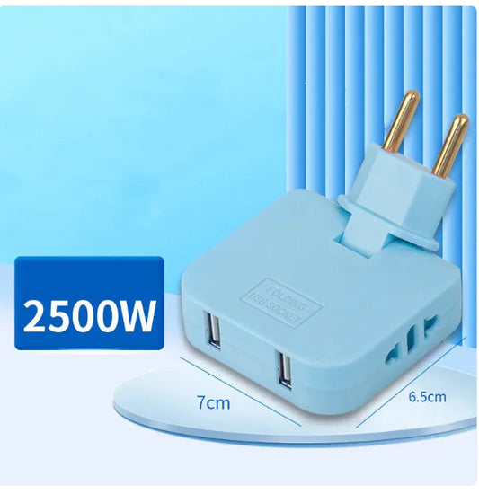 Rotating Socket European Standard Converter Mmall USA