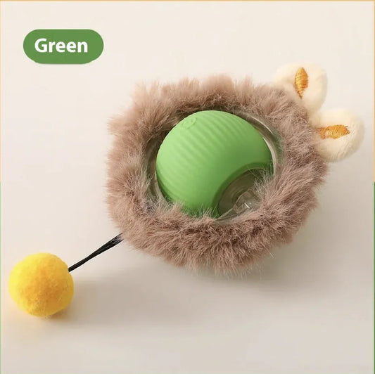Interactive Self-Rolling Cat Toy - Fun & Stress Relief for Pets Mmall USA