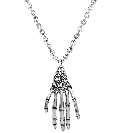 Halloween Skeleton Hand Keychain Set for Decor