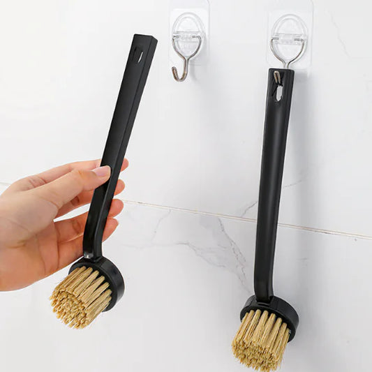 Long Handle Pan Brush for Safe Cleaning of Cookware