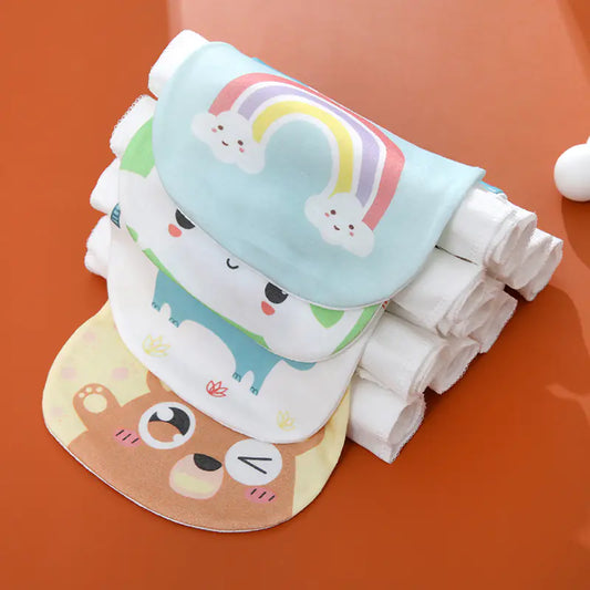Summer Baby Sweat Absorbent Cotton Towel for Infants