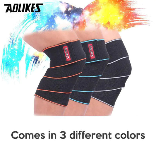 Sports Knee and Leg Support with Silicone Anti-Slip Mmall USA