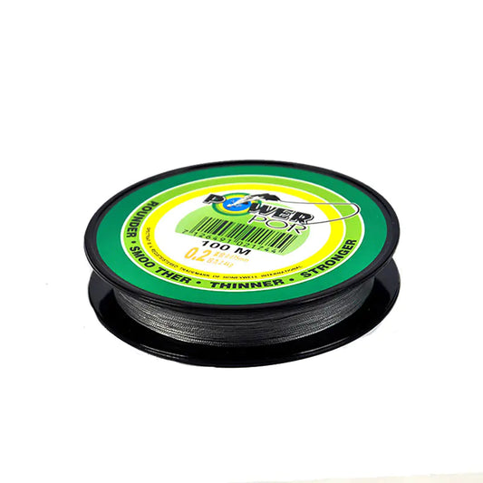 Durable 100m PE Braided Fishing Line for Lures