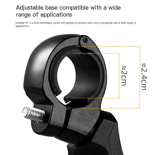 Rock Brothers Folding Rearview Mirror for Bicycles