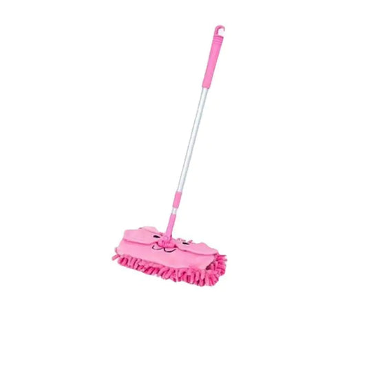 3-Piece Mop Set with Duck Broom and Dustpan for Kids