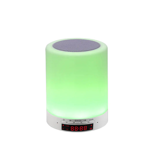 Bluetooth Speaker with Touch Control and Colorful Lamp