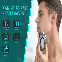Men's 7D 6-in-1 Wet & Dry Electric Shaver Mmall USA