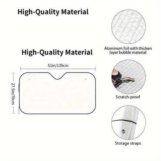 Cool Cat Family Car Sun Shade Camping Car Accessories Gift Decor Custom Car Gift