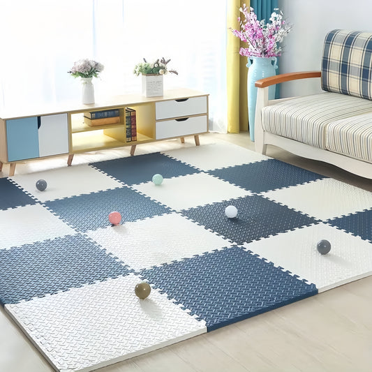 16pcs Interlocking EVA Exercise Mats - Non-slip, Soft Fitness Mats - For Home Gym Workouts, Yoga, Pilates & Body Shaping - Suitable for All Fitness Levels - Great Gift for Fitness Enthusiasts